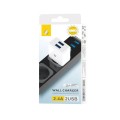Cargador de red Usb x2 / 12w / Blanco / Jody NA0344 / One+