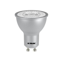 Bombilla LED dicroica Roblan gu10 / 7w / luz frio / 4100k / 550lm / 220-250v ECOSKYF100