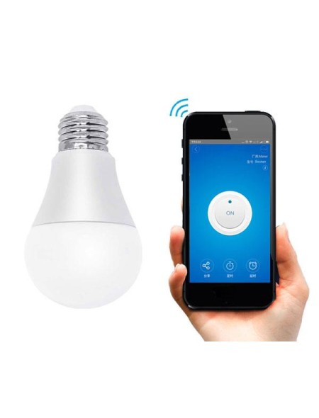 Bombilla Wifi Inteligente R4005 Blanca / E27 / 7w / 600 Lumens Regulable / A+