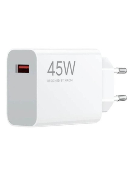 Cargador de red original Xiaomi Turbo USB (Type-A) / 45w / Blanco / BHR07SLEU